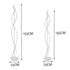 Floor Lamps LED Lamp Post Modern Simple Living Room Study Vertical Creative Spiral Home Decoration Remote Control Standard