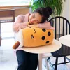 Funny Food Plush Cute Filled Cartoon Snack Pillow Props Fruit Milk Tea Kids Toy ldren Birthday Valentine's Day Gift J220729