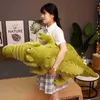 140 cm realistico coccodrillo coccole piene simulazione alligatore pop ldren giocattoli camera divano arredamento morbido ceative animali peluche cuscino J220729