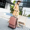 '' Inch Rolling Travel Bagage Suitcase Case With Laptop Bag Wheel Trolley Fashion Carry On Cabine Box J220707