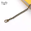 Bag Parts Accessories 40120cm Handbag Metal Chains Shoulder Strap DIY Purse Gold Silver Bronze Black Handles 221124