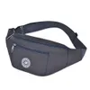 Waist Bags Fashion Men Women Bum Belt Money Pouch Wallet Zip Travel Hiking Black Blue Red Gray 221124