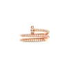 Love Nail Ring Designer Jewlery Engagement Diamond Rings for Women Luxury Gold Rose Gold Silver Titanium4378550