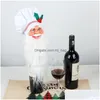 Kerstdecoraties Kerstdecoraties Old man Hoofd Wijn fles Dop Decoratie Pendant ornamenten