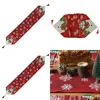 Christmas Decorations Christmas Decorations Party Linen Table Runner Merry Home Snowman Xmas Tree Happy Year 2022 Drop Delivery Gard Dh8Md