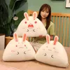 4248 cm peluche coniglio cuscino creativo peluche ripiene per bambini ragazza palline bambola kawaii gnocco bambola regalo cuscino del divano J220729