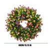 Decorative Flowers Autumn Sale Handmade Artificial Flower Wreath Ranunculus Wedding Home Plants Decoration Flowe Year Fake Chri L5w8