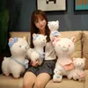 2345cmカワイイぬいぐるみスタンディングアルパカバッグのおもちゃ柔らかい抱擁羊人形ldren Plushie Peluche for Kids Xmas Gifts J220729