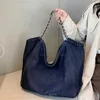 2022 Nowe luksusowe damskie dżinsy Blue Chain Bag TOTE BAG BAGU SELMAMINE Damskie Mody Work Modne 111322H