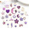 Charms for Keychain Necklace Bracelet Animal Love Heart panda Jewelry Making Supplies Findings & Components Acessories Christmas Gift Wholesale 30PCS/BACK