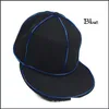 Parti Şapkaları Led Parti Şapkaları Hip Hop Mens Yeni Tasarım Beyzbol Kapağı Klasik Güneş Şapk Golf Sonbahar Noel 128 N2 Drop Delive Dhfj8 için Noel