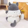 Creativo Divertente Animali di peluche Giocattoli Lupo morbido con vestiti di capra Bambole Lupo di peluche Giocattoli Divano di casa Decor per bambini bel regalo J220729