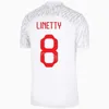 Maillot de football de l'équipe nationale de Pologne Coupe du monde 2022 2023 LEWANDOWSKI MILIK KIWIOR CASH ZIELINSKI SZYMANSKI BIELIK GROSICKI SWIDERSKI BEDNAREK Kits de maillots de football