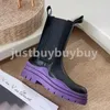 Fashion Boots Shoes Band Chelsea Platform Boots Triple Black Ebony Kiwi Seasalt Blue Grass Purple Pink ClearSole Red Wit Tangerine Blaster Acid Men Women Booties