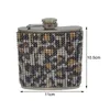 Hip Flasks 180ml Studded Leakproof Stainless Steel Reusable Antidrop Wine Special for Ladies 221124