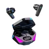 X15 TWS Digital Display Display Cool Light Show True Wireless Headset Bluetooth 5.1 Sport Running Gaming Headpuds مع الميكروفون لجميع الهاتف