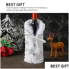 Decorações de Natal Decorações de Natal 1pc Remor Wine Bottle Ers Santa Claus Moda Champagne ER Para Jantar de Festa em Casa de Natal Dhbus