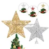 Christmas Decorations Christmas Decorations Year 2022 Natal Noel Tree Star Topper Hollow Out Xmas Home Party Hanging Treetop Ornamen Dh25A