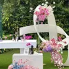 Wedding Decoration Variable Wave Arc Aluminum Plastic Pipe Sunshine Plate For Party Stage Backdrop Ceiling Site Layout