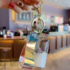 Schlüsselanhänger Milchflasche Anime Schwein Schlüsselanhänger für Autokette Zubehör Frauen Kawaii Tier Schlüsselanhänger Mode niedliche Handtaschen Schlüsselanhänger Damen