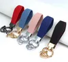 Wholesale Leather Car DIY Keychain Cars Commercial Pendant Leather Key Chain Ornament