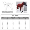 Dog Apparel Fashion Four-legged Rib Clothes Turtleneck Pet Sweater For Whippet Italian Greyhound Winter Pullover Jumpsuit Big Dogs