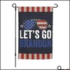 Les drapeaux de banni￨re laissent aller Brandon Outdoor Garden Flag ￠ deux c￴t￩s Banner ￠ main 45x30 Flags suspendus Supplies de f￪te 7TL H1 Drop livraison Home F DHFWU