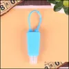 Party Favor Party Favor 30 Ml Blank Hand Sanitizer Holder Portable Travel Bottle Gel Alkohol Liquid Soap Dispenser Sile 12 Dhocw