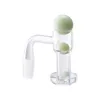 Chinafairprice Q038 Smoking Pipes Bong Tool Quartz Banger Nail Different Glowing Pearl Decor 10mm/14mm/18mm Male Female Dab Rig Glass Water Bongs Accessories