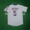 College Baseball Wears 1986 Retro Darryl Strawberry Jersey Francisco Lindor Pedro Martinez Mike Piazza Jose Reyes Tom Mookie Wilson David Wright W/ 25th