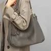 Borsa firmata Motingsome Borse invernali Trend Borsa in pelle naturale di alta qualità Borsa a tracolla da donna con nappa morbida e grande Tote 2022 Nuovo