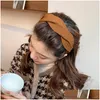 Autres accessoires de mode Accessoires Rétro Large Bord Lavage du visage Cerceau de cheveux Coréen Sense Girl Tempérament 100 Bandeau Fren Dhgarden Dh0Uy