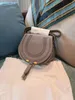 Vintage MARCIE Women's woody Bag Luxury saddles clutch flap Cowskin leather Hobo Classic crossbody mens Designer shoulder handbag tote with shoulder strap Bags