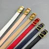 Belts Classic Designers Belt Solid Color Belts For Women Luxury Designer Belt Pin Needle Buckle Belts 6 Färger Bredd 2,3 cm Storlek 95-115 Modtrender Mycket bra Q0SB