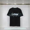 高級デザイナーメンズTシャツシンプルレタープリント夏のショートスリーブブランドプルオーバーレディースルーストップブラックホワイトイエローカキアジアンサイズS-3XL