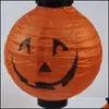 Autres fournitures de fête festive Nouvelle arrivée Led Luminescence Glim Halloween Décorer Prop Mti Color Bar Ktv Scene Arrangement Pumpkin Dhhto