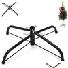 Weihnachtsdekorationen Weihnachtsdekorationen Schwarz Eisen Metall Baum Halter Basis Stand Fuß Weihnachten Home Party Dekor Unterstützung Regal Rack Dr Dhx9J