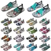 Мужчины женские туфли Diy Water Shoe Masdal Sneaker Contieker разноцветные 294 мужские спортивные тренеры на открытом воздухе