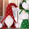 NIEUWE DUURLIJKE Kerstmits Plush Santa Claus Pop Xmas Gonk Dwarf elf Decor Gifts Ornamenten Geschikte Winkelvensters Indoor Outdoor Gebruik J220729