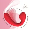 Weibliche Saugrevibration 2 in 1 mit 7 Saugen und 7 Vibrationen knusprig klatschen G Spot Stimulation Erwachsener Sexspielzeug f￼r Frauen Paare