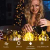 Str￤ngar 5m 50Led Fairy String Lights Battery Operated LED Copper Wire Outdoor Waterproof Bottle Light For Bedroom Decor