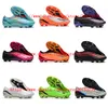 2022 Mens Soccer Shoes X SPEEDPORTAL FG Leather Cleats World Cup Football Boots Size 39-45 Black White botines futbol