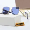 Occhiali da sole freddi telassa da sole per lenti nude per donne telaio in metallo oro acetato blu traslucido abbinato a vari stili Eye2870060