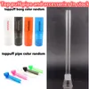 Glazen slides downstem slide trechter stijl pijp TOPPUFF Originele glazen downstem met siliconen ring voor Toppuff water glazen bong pijpen