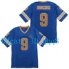 American College Football Wear 9 Bobby Boucher Jersey The Water Boy Film Hommes Football Jersey Haute Qualité 100% Cousu Noir S-3XL