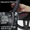 Steering Wheel Covers Custom Car Braid Cover Comfortable Fit For M Sport E46 330i 330Ci E39 540i 525i 530i M3 M5 Wrap