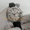 7 Farbe mit Schachtel Uhren für Männer Armbanduhren Automatisch 42 mm WSBB0049 Silber Römisches Zifferblatt Edelstahl Lederband Gelbgold Mechanische Armband Uhr