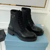 Designer boot Rois Boots Monolish kostki skórzane nylonowe wyjazdowe buty bootie wojskowe inspirowane buty bojowe