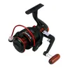 Spinning Reels YUMOSHI JX Series Fishing Line Wheel Raft Pole Raft Fishing Black Red