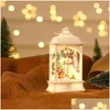 Juldekorationer Juldekorationer Lykta L￤tt LED PORTABLE CANDLE LAMP NATT FￖR FESTIVLE FIREPLACECHRISTMAS DROLE DELIVE DHDLX